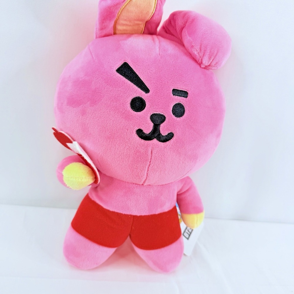 BTS BT21 Line Friends Summer Dolce‎ Cookie Plush 15 Inch Drink Kpop Round 1 NWT